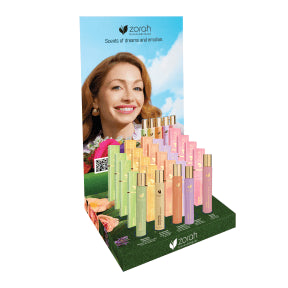 Zorah Biocosmetics - Perfume Roller Display (1disp)