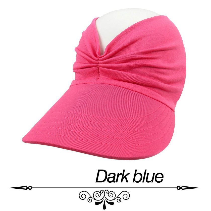Summer Beach Visor Sun Hat for women Cross-border Spring Open Top UV protection Visor Hat