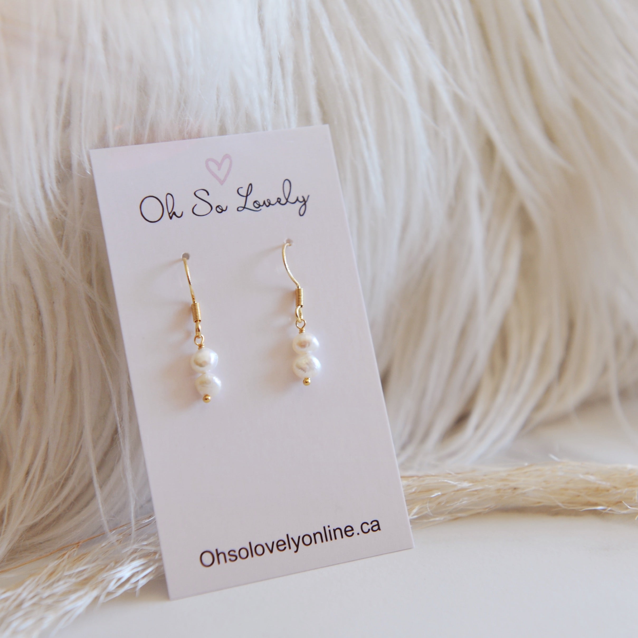 Saylor Fresh Water Pearl Earrings
