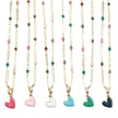 Heart Pop Necklace - Cotton Candy