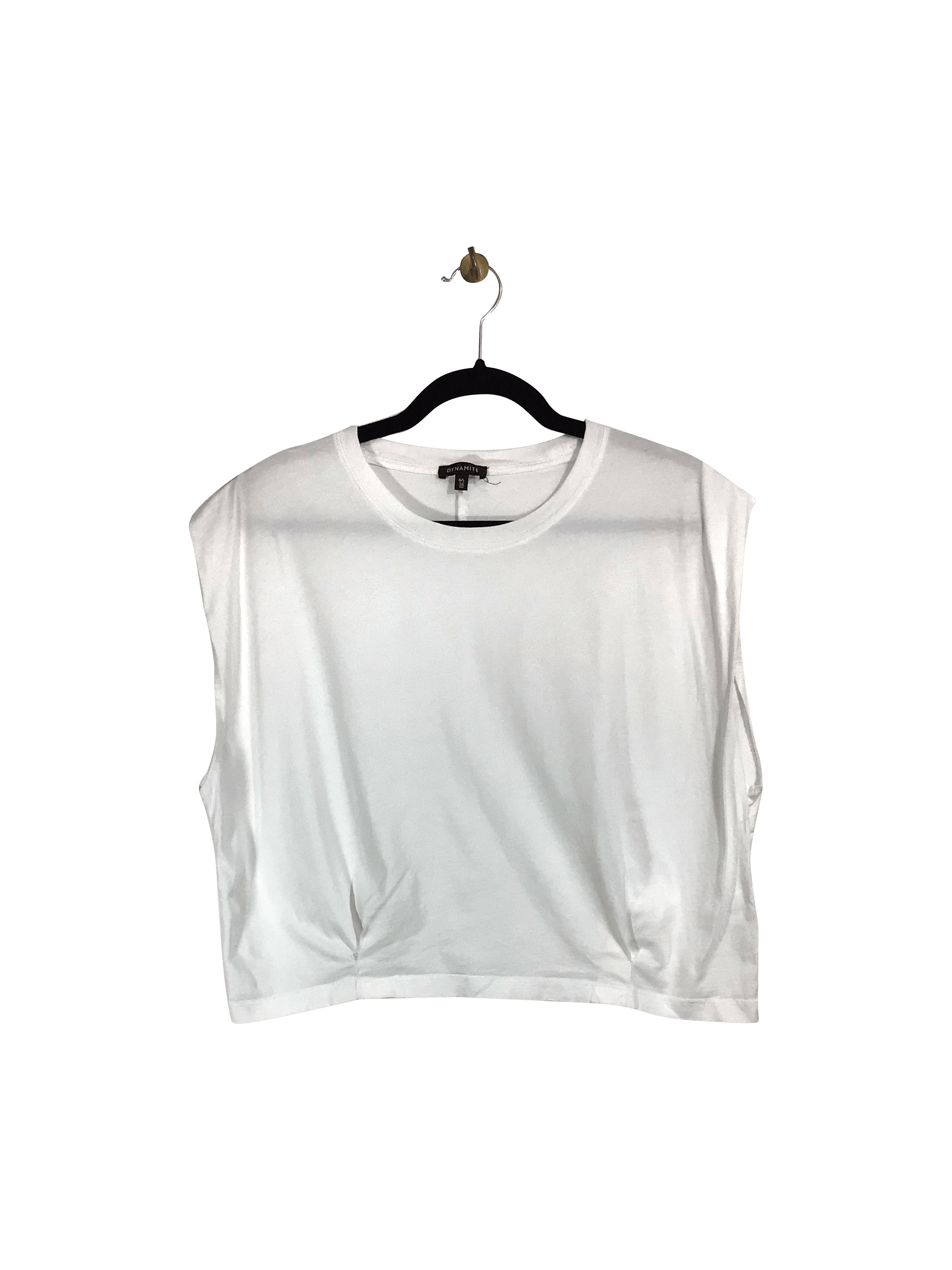 DYNAMITE Women Crop Tops Regular fit in White - L