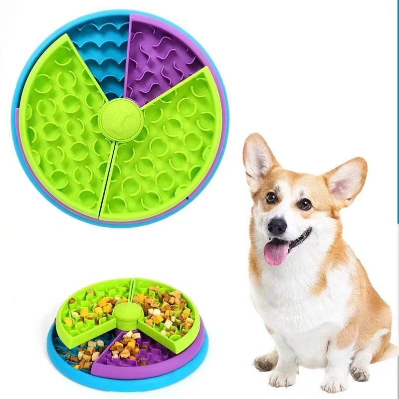 3 Layer Pet Dog Slow Feeder Bowl Anti Choking Puzzle feeder for Dog