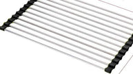 Folding Kitchen Drain Sink Rack Stainless Steel sink caddies