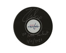 Zach Fucale Autographed Washington Capitals Autograph Model Puck Inscribed 
