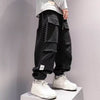 Retro Loose Tapered Men's Overalls Baggy Cargo Pant