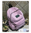 Mini School Bag Corduroy Small Canvas Backpack