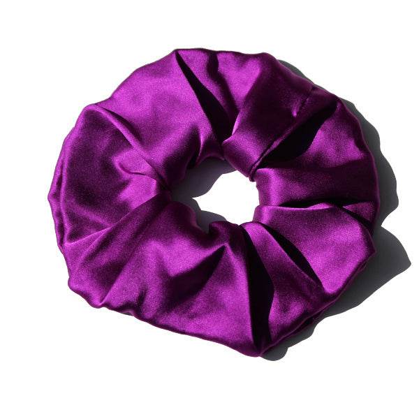 Fashion Silk Satin Hair Scrunchies Hair Ties Ponytail Holder