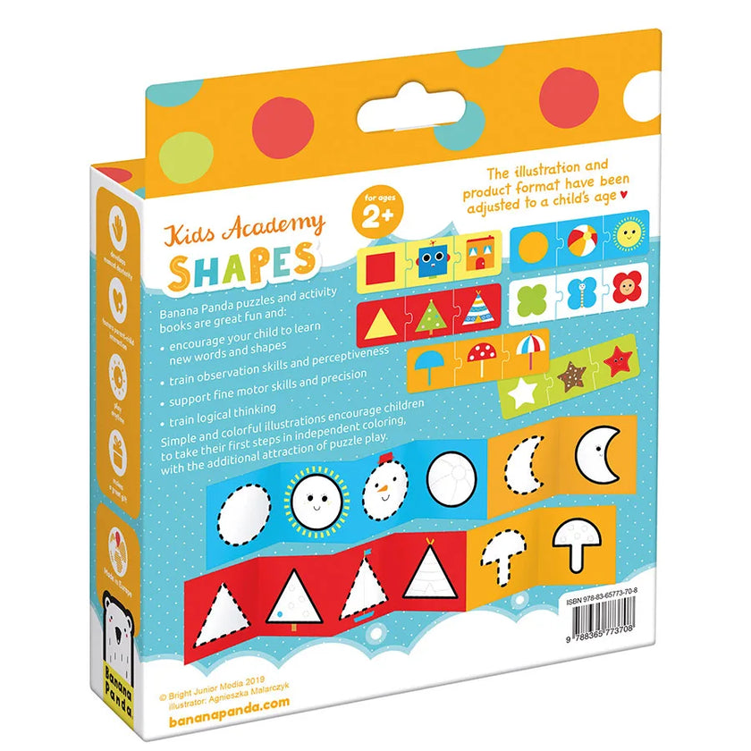 BANANA PANDA - KID ACADEMY - PLAYSET - SHAPES (2+)