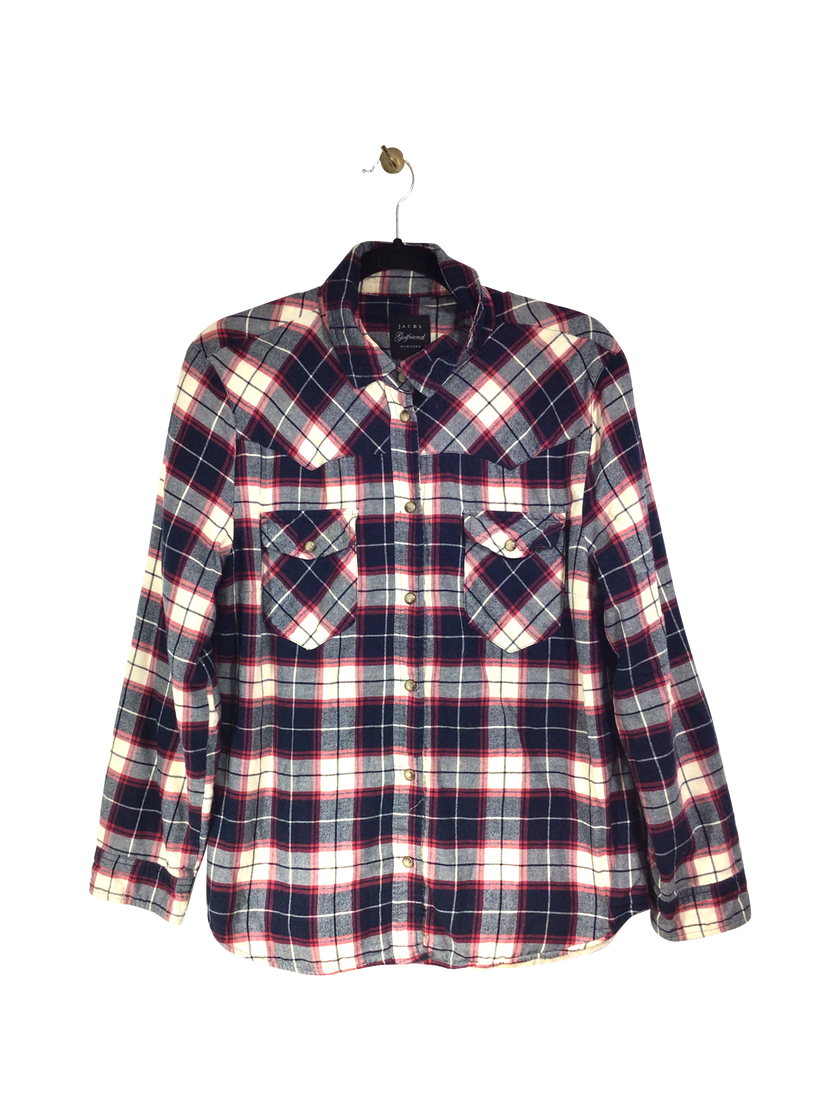 JACHS Women Button Down Tops Regular fit in Blue - M