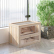 2- Tier Wooden Crafted Hamster Rodent Habitat Cage