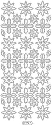 Deco Stickers - Poinsettias
