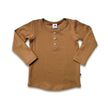 Baby/Kids' Bamboo Long Sleeve Henley | Umber
