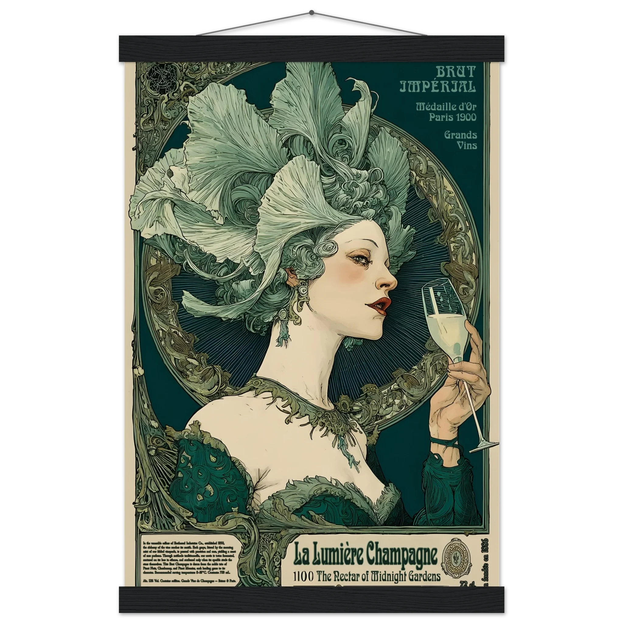 La Lumière Champagne - Poster & Framed Print