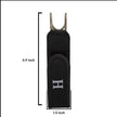 Adjustable Iron-Hook Lazy Belt for Men – No-Buckle Velcro Belt | Black & Brown
