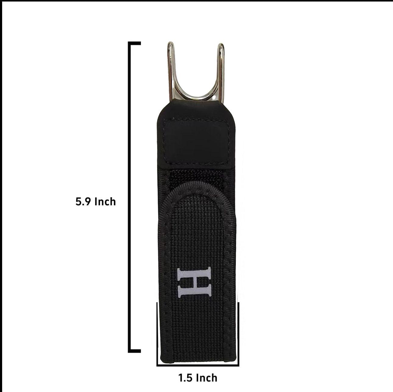 Adjustable Iron-Hook Lazy Belt for Men – No-Buckle Velcro Belt | Black & Brown