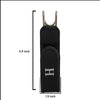 Adjustable Iron-Hook Lazy Belt for Men – No-Buckle Velcro Belt | Black & Brown