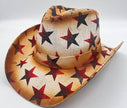 Summer Outdoor Ethnic Style Felt and Straw Cowboy Hat