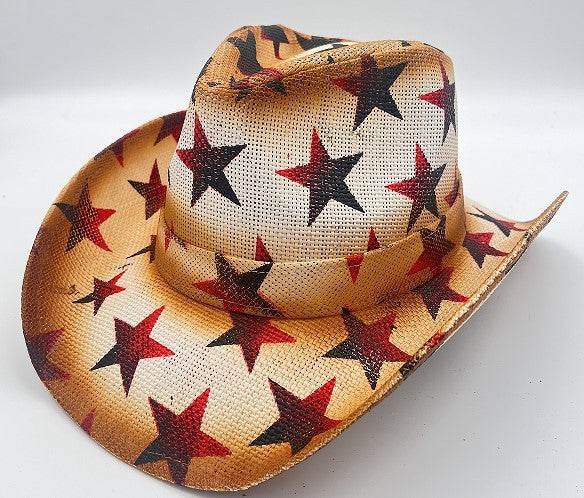 Summer Outdoor Ethnic Style Felt and Straw Cowboy Hat