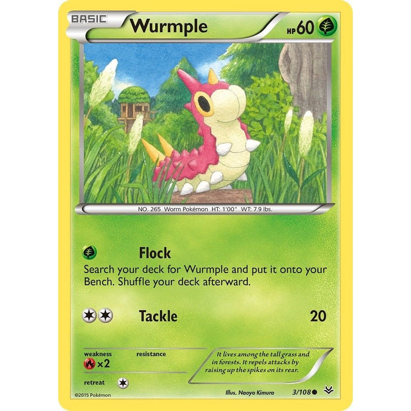 Wurmple (3/108) (ROS)
