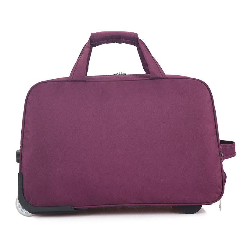 Oxford Cloth Trolley Bag Leisure Travel Folding Luggage