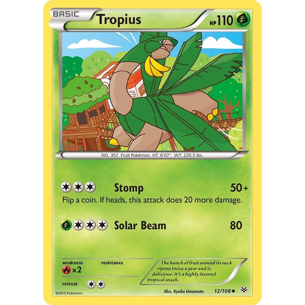 Tropius (12/108) (ROS)
