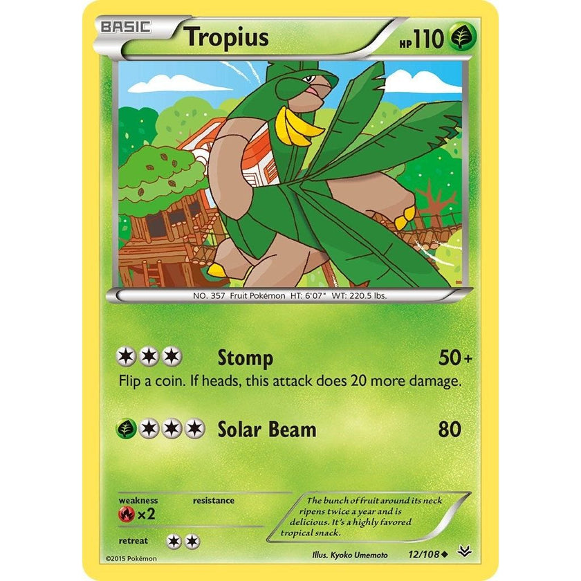 Tropius (12/108) (ROS)