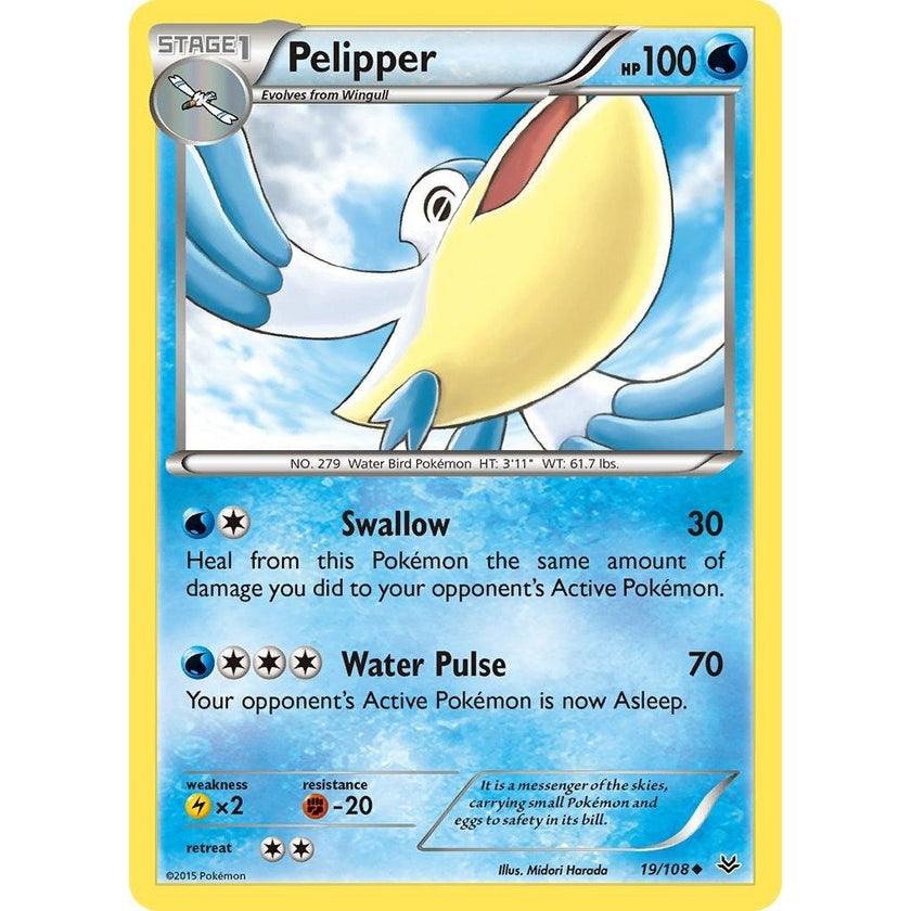 Pelipper (19/108) (ROS)