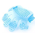 Silicone Pet Bath Grooming Glove – Dog & Cat Massage Brush (Pink & Blue)