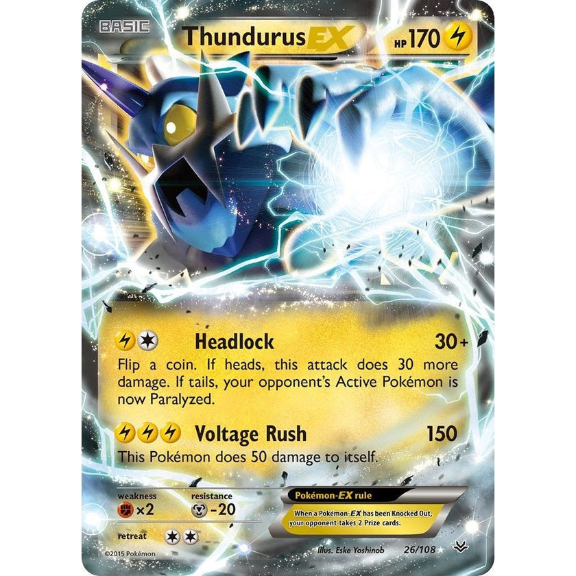 Thundurus EX (26/108) (ROS)