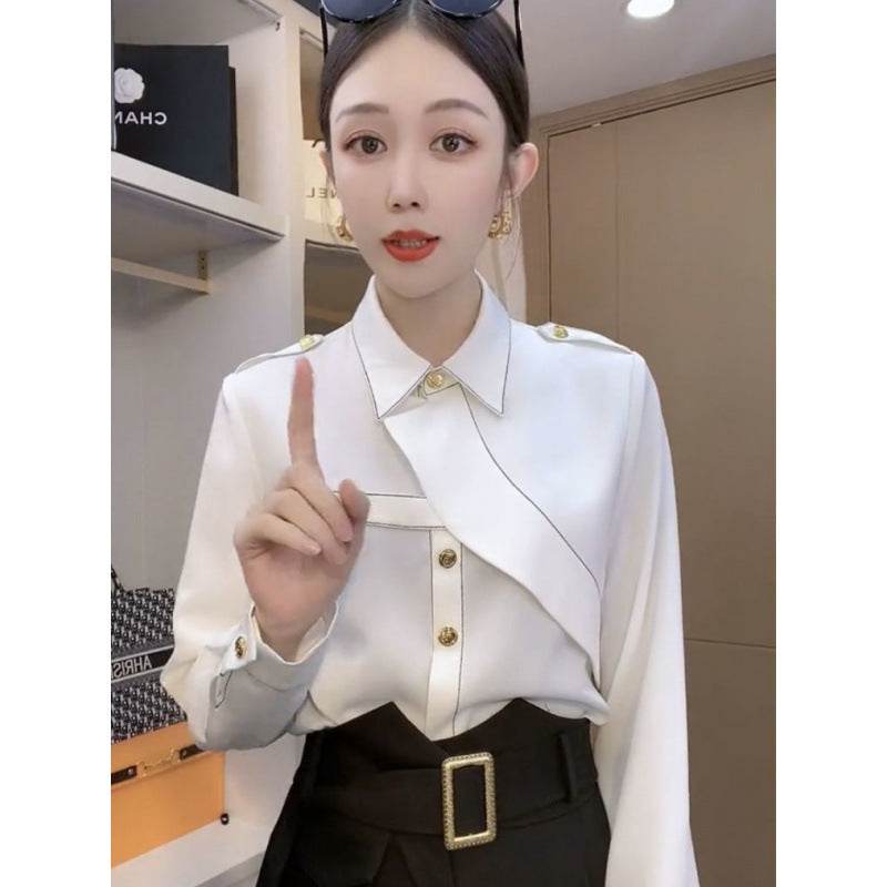 Luxury Professional Business Cooperate Office blouse shirt  for women