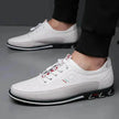 Men's Genuine Leather Casual Comfort Dress Shoes – Waterproof Non-Slip Buckle Strap EU 38–53