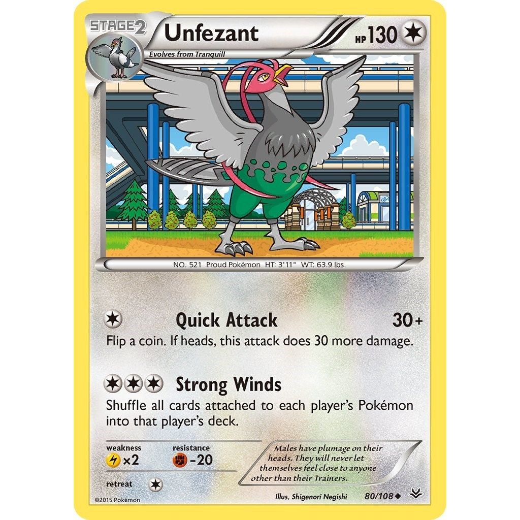 Unfezant (80) (80/108) (ROS)
