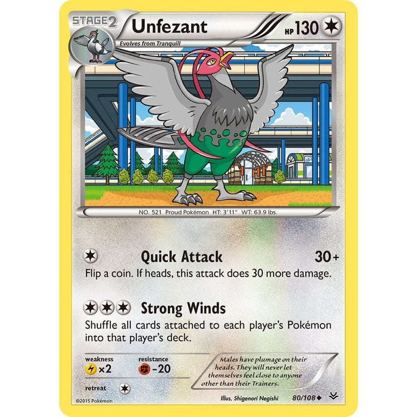 Unfezant (80) (80/108) (ROS)