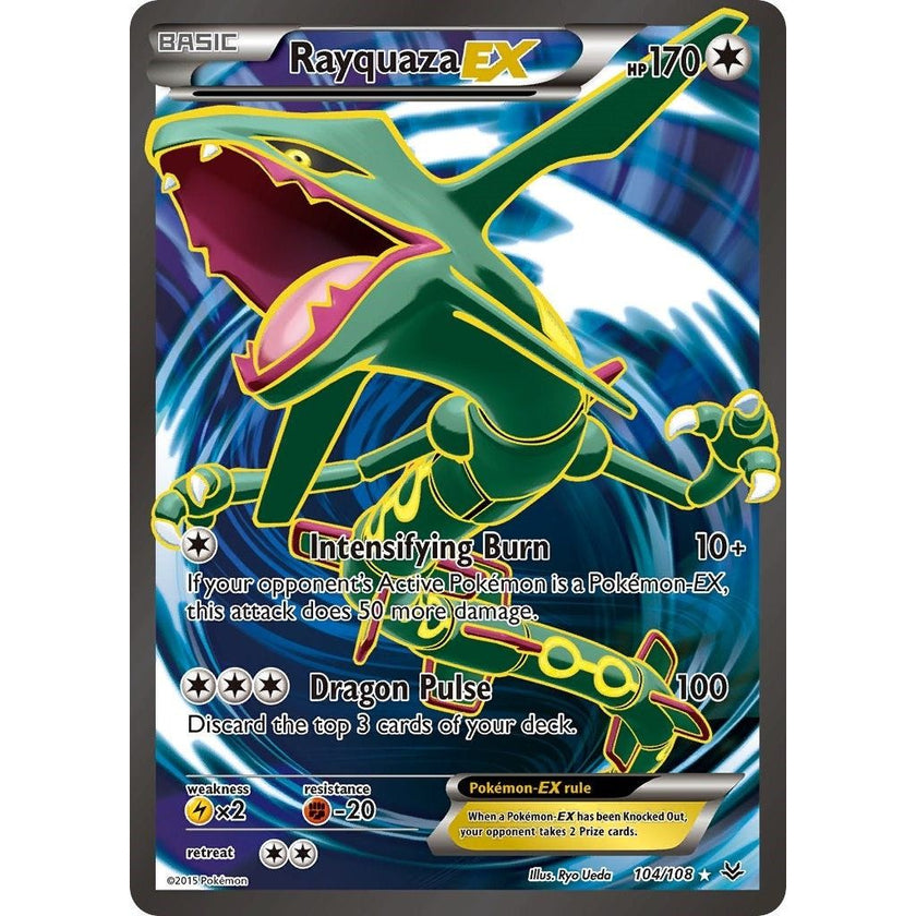 Rayquaza EX (104 Full Art) (104/108) (ROS)