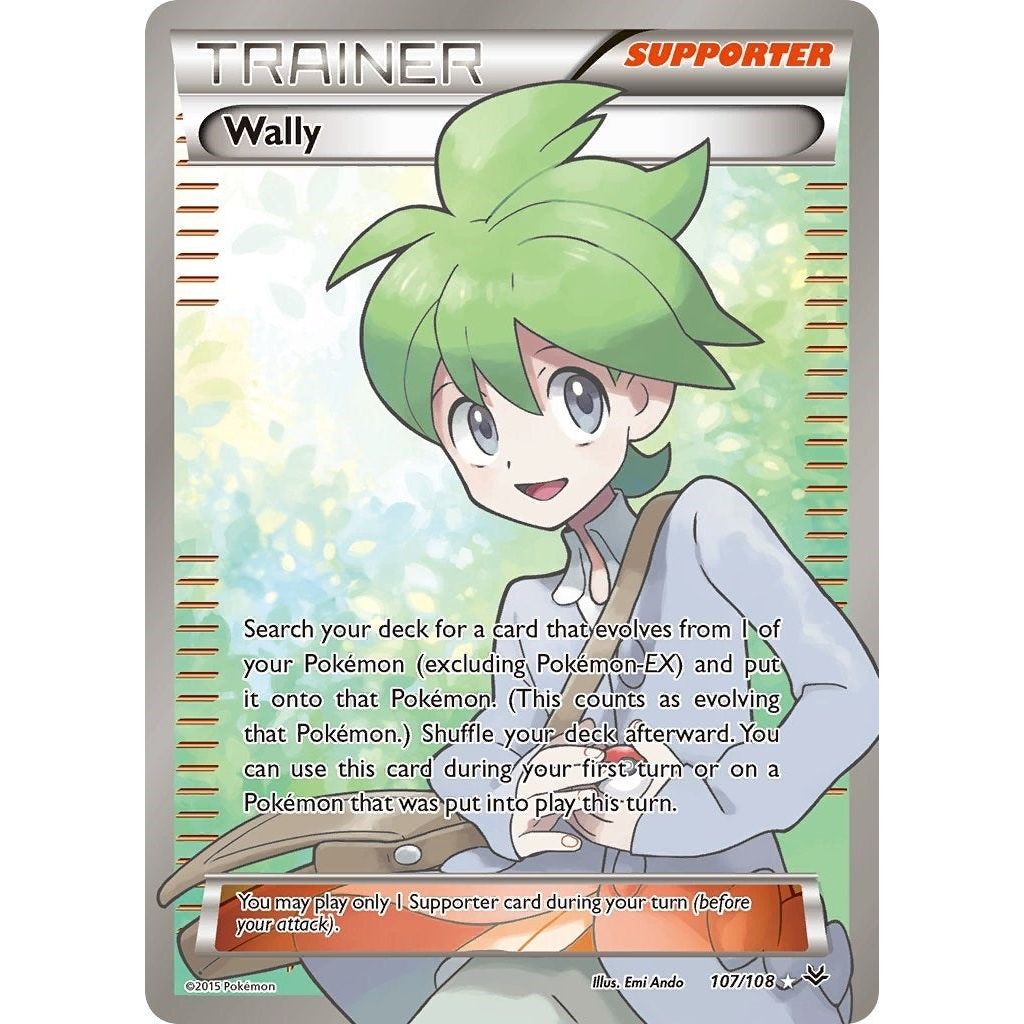 Wally (107 Full Art) (107/108) (ROS)