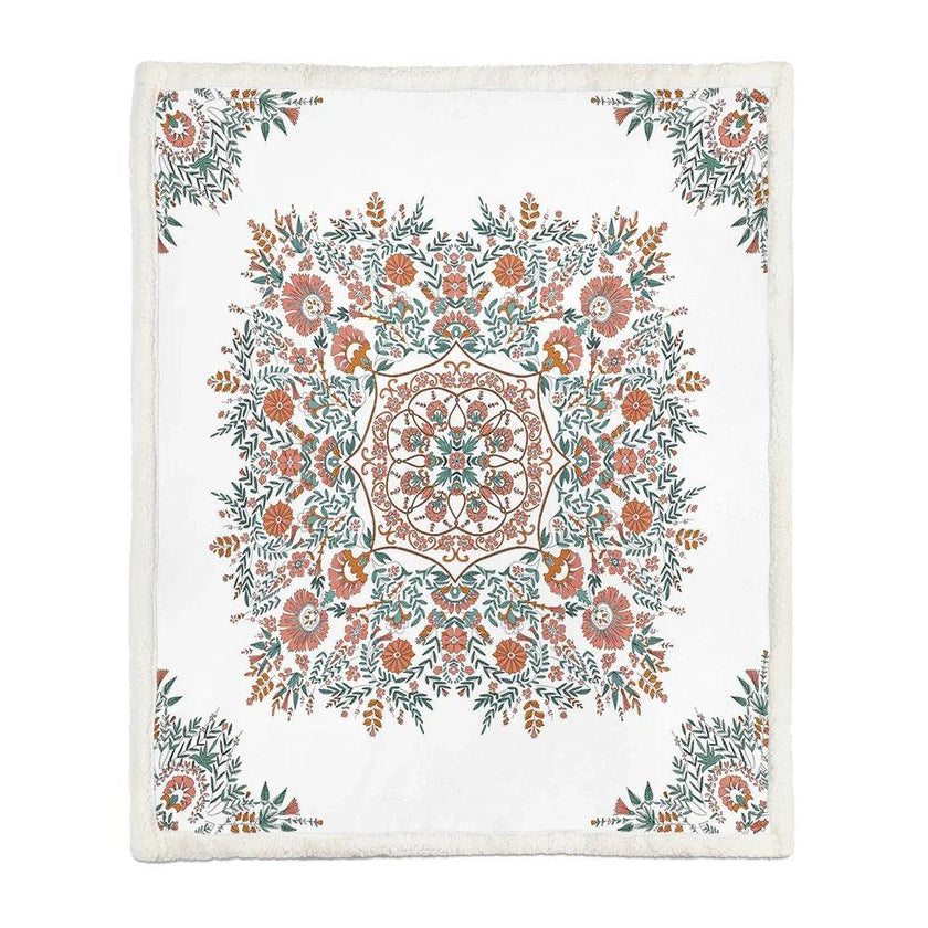 Flannel Blanket Air Conditioning Blanket Napping Blanket