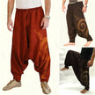 Men's Loose Fit Cotton Blend Trousers