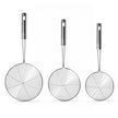 STARFRIT 098277 Set of 3 Stainless Steel Asian Style Spider Strainers