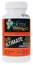 Atkins Ginseng - Ontario Ginseng - Gin-Ultimate (100caps)