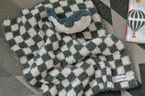 Baby's Breath & Forest Green Check Print Lovey