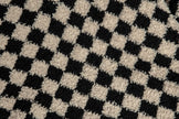 Tap Shoe & Rainy Day Check Print Extended Throw