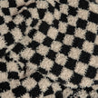 Tap Shoe & Rainy Day Check Print Extended Throw