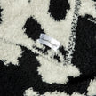 Tap Shoe & Baby's Breath Cow Print Extended Throw