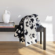 Tap Shoe & Baby's Breath Cow Print Extended Throw