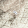 Rainy Day & Baby's Breath Diamond Point 2.0 with Tassels Print Extended Throw