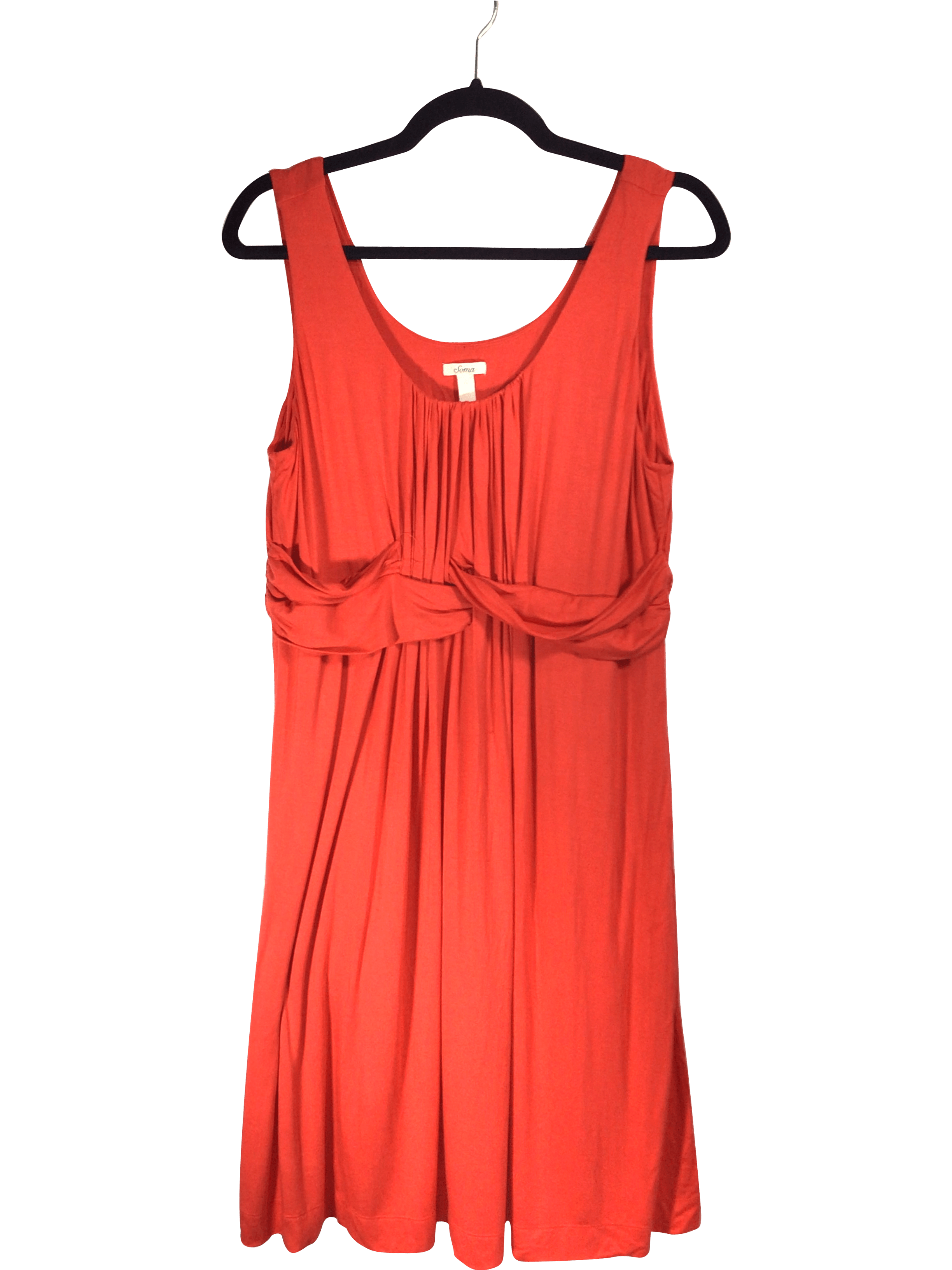 SOMA Women Shift Dresses Regular fit in Orange - L