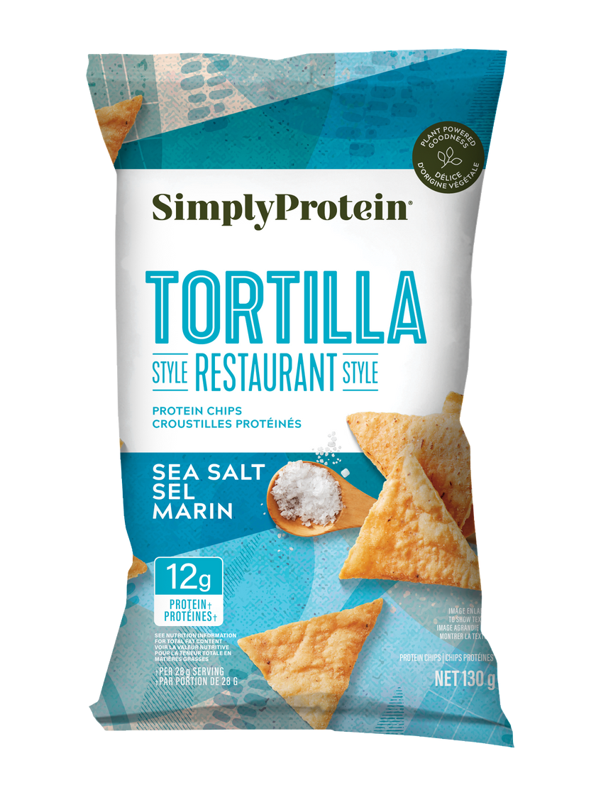 SimplyProtein - Tortilla Chips Sea Salt (130g)