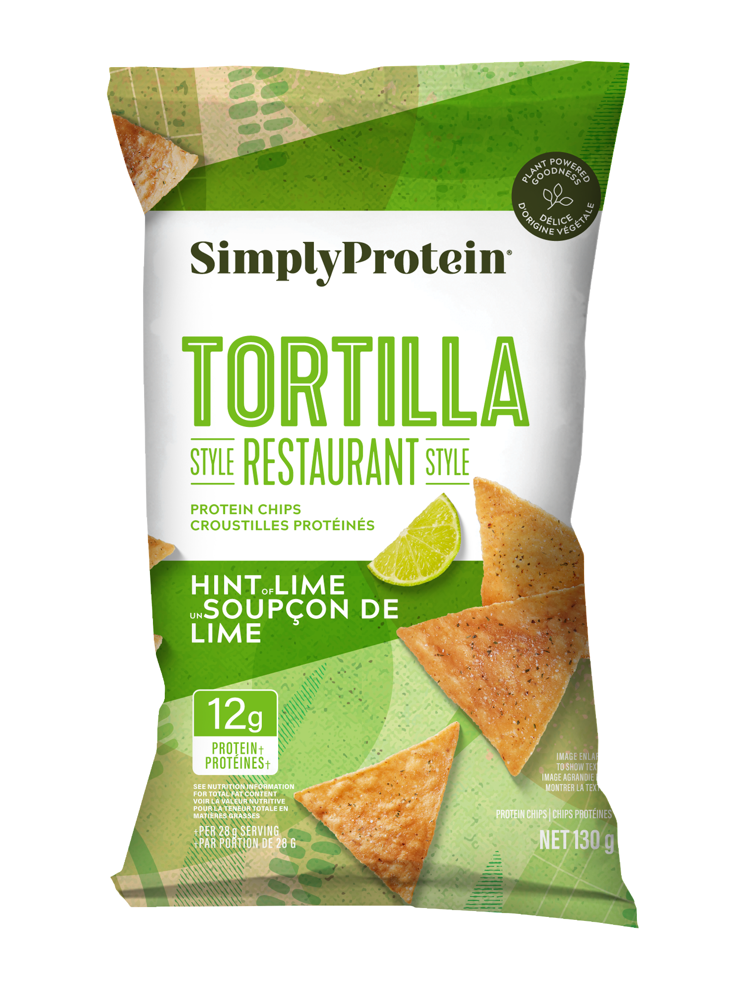 SimplyProtein - Tortilla Chips Hint of Lime (130g)