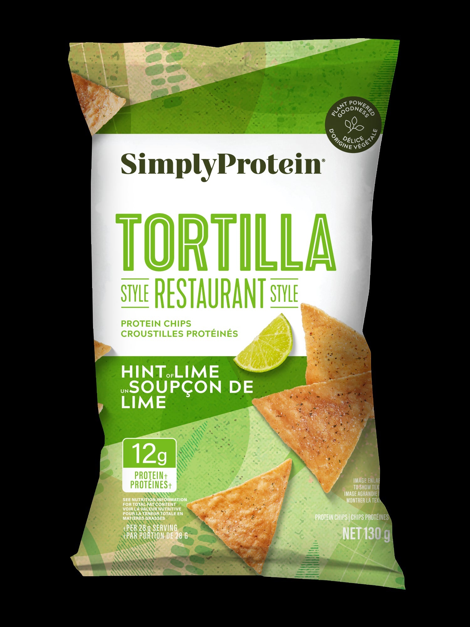 SimplyProtein - Tortilla Chips Hint of Lime (130g)