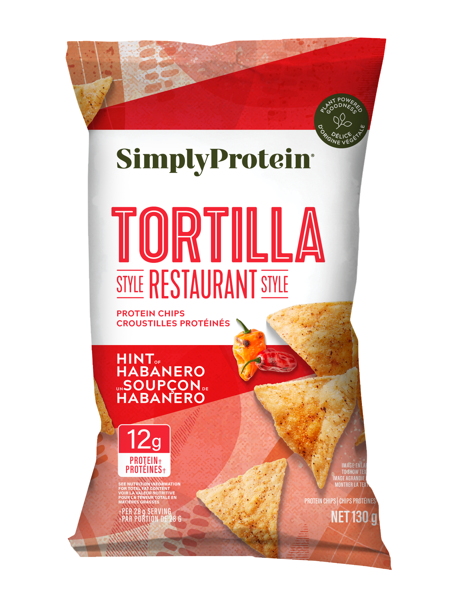 SimplyProtein - Tortilla Chips Hint of Habanero (130g)